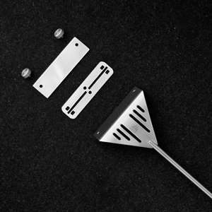 Herramienta de mantenimiento de <span class=keywords><strong>acuario</strong></span> de acero inoxidable, barra de extensión, cuchillo de algas raspadoras de 665mm en tres partes para herramienta de limpieza de peceras - Product Image 2