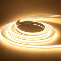 Bande LED COB 220V 240 LED/m, sans driver, haute luminosité, flexible, éclairage décoratif intérieur, IP20, dimmable 3000K-6500K