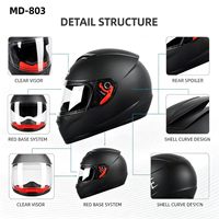 Casque de moto intégral Cyber Mechanical Tech Graphic, nouvelle coque ABS, homologué ECE 22.06 et DOT, fermeture rapide, coton