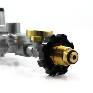 2-х фазный Регулятор пропана пол на входе с манометром для прицепа с прицепом газовый баллон бак 3/8 "NPT - Product Image 3