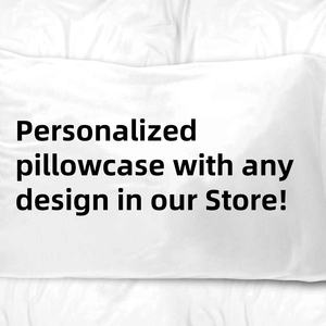 100% coton imprimé taie d'oreiller personnalisé imprimé luxe doux taie d'oreiller pour la maison hôtel - Product Image 6