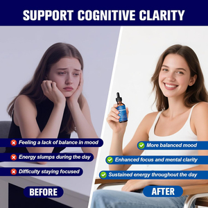 Nhãn Hiệu Riêng Tùy Chỉnh Methylen Màu Xanh Giọt 1%-Methylene-Màu Xanh Cho Con Người, Hỗ Trợ Tế bào Năng Lượng & Chức Năng Nhận thức - Product Image 3