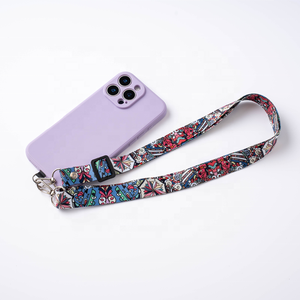 プレミアム エスニック風 カスタム 携帯ストラップ レトロ トーテム柄 ロゴ入り ポリエステル製 全機種対応 斜め掛け ランヤード - Product Image 5