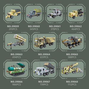 59059-59064 camión cisterna vehículos MOC bloque ladrillos modelo niños montaje conjunto de bloques de construcción juguete para regalo Juguetes - Product Image 3