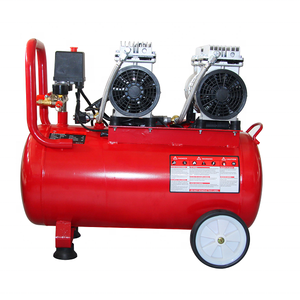 ZD6002-50L Mini 220V 8 Bar yağsız sessiz hava pompası endüstriyel kullanım 2 motorlar satılık - Product Image 5