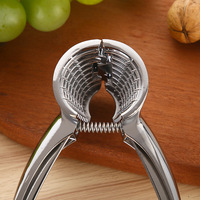 Casse-noisettes durable en alliage de zinc pour fruits de mer châtaignes noix de pécan décortiquées-Ustensile de cuisine