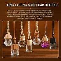 Diffuseur de parfum pour voiture en forme de balle de 8 ml, pendentif parfumé, flacon en verre Attar