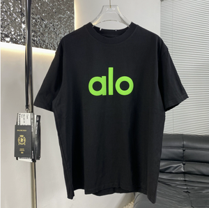 Abbigliamento Alo Adatto sia per Uomini che per Donne. T-shirt girocollo stampata in puro cotone per la moda estiva da <span class=keywords><strong>uomo</strong></span> Alohashire - Product Image 5
