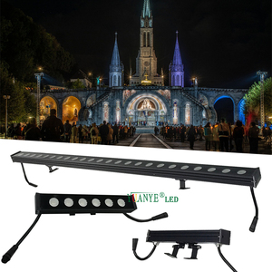 Control Remoto por Aplicación Móvil, DMX512 Sincronizado y Direccionable para Controlar Luces LED Sumergibles RGBW para Paredes, Resistentes al Agua IP68 - Product Image 5