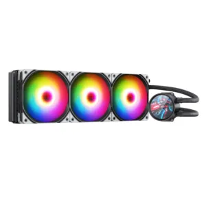 CPU 냉각 팬 고성능 360mm 모두 하나의 LED 안티 RGB 전원 컴퓨터 CPU 쿨러 게임 PC 케이스