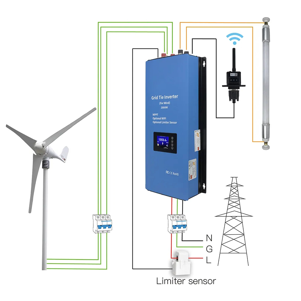 2Kw風力およびソーラーハイブリッド充電コントローラー