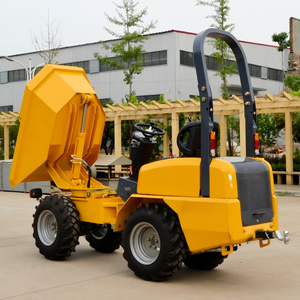Mini-dumper autochargeur de chantier de 1,5 tonne, 4x4, diesel, hydraulique, avec benne rotative à 180 degrés - Product Image 3