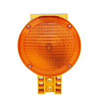 Lampe solaire transparente à LED en ambre, éclairage d'avertissement de la route, 932, bon marché