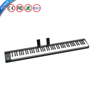 Konix Bộ Tổng Hợp Đàn Piano Điện Tử MIDI Cầm Tay Đàn Organ Điện Tử 88 Phím Nhạc Cụ Búa Bàn Phím Âm Nhạc Hành Động - Product Image 5