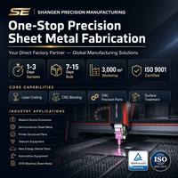Custom SUS304 Stainless Steel Enclosure, Precision Sealed Housing for Medical Biochemistry Analyzers Sheet Metal Fabrication