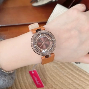 <span class=keywords><strong>Montre</strong></span> pour femme Mishali New Style Belt, Fortune Turns, grand <span class=keywords><strong>cadran</strong></span>, entièrement sertie de diamants, <span class=keywords><strong>cadran</strong></span> rond, tendance - Product Image 1