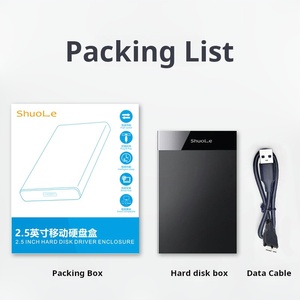 Dahili disket sürücü USB için 2.5 inç SATA/SSD HDD muhafaza 9.5mm ince <span class=keywords><strong>NAS</strong></span> depolama aygıtı 3.0 harici sabit disk