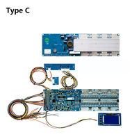 Placa de Protección de Batería de Litio Lifepo4 Seplos 16S 100A 48V, Circuitos Integrados de Equilibrio de Celdas LFP BMS 3.0 con Pantalla LCD BI