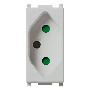 Sicury 2P+T 20A Brazilian <b>Socket</b> Silver <b>Plug</b> And <b>Socket</b> - Product Image 1