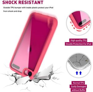 Cho <span class=keywords><strong>iPod</strong></span> <span class=keywords><strong>Touch</strong></span> 7 trường hợp, gồ ghề chống sốc trường hợp bìa cho Apple <span class=keywords><strong>iPod</strong></span> <span class=keywords><strong>Touch</strong></span> 5 6 7 - Product Image 4