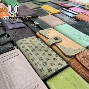 A11-2 Vente en gros de portefeuilles en cuir véritable d'<span class=keywords><strong>occasion</strong></span> pour hommes et femmes, forme seau, classiques, durables, commande en gros - Product Image 2