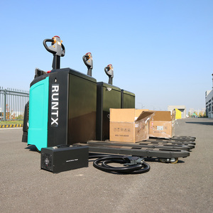 Chariot élévateur à fourche électrique Runtx 3 tonnes, entièrement électrique, à batterie, pour entrepôt, transpalette électrique automatique - Product Image 6