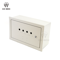 Boîtier de distribution électrique en acier au carbone, boîte de jonction encastrée, coffret en tôle, panneau de commande