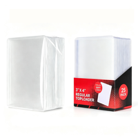 Protège-cartes rigides en plastique 35pt, 3" x 4", pour cartes à collectionner et cartes de baseball