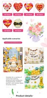 Ballons de la Saint-Valentin en gros BLN – Ensemble de ballons cœur en Mylar « Te Amo » espagnol pour fêtes et célébrations d'anniversaire