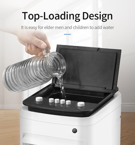 Di động điều hòa không khí nước làm mát trong nhà tầng hiển thị kỹ thuật số làm mát không khí cho hộ gia đình với điều khiển từ xa - Product Image 4