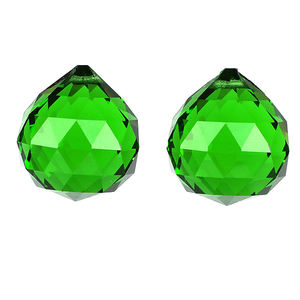 Prisma de Cristal K9 Verde Polido de 30mm para Lustre com Design de Tendência da Moda - Product Image 3