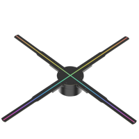 Projecteur à affichage holographique 3D Système de projection d'images en temps réel pour diode électroluminescente à feuille de scène intérieure