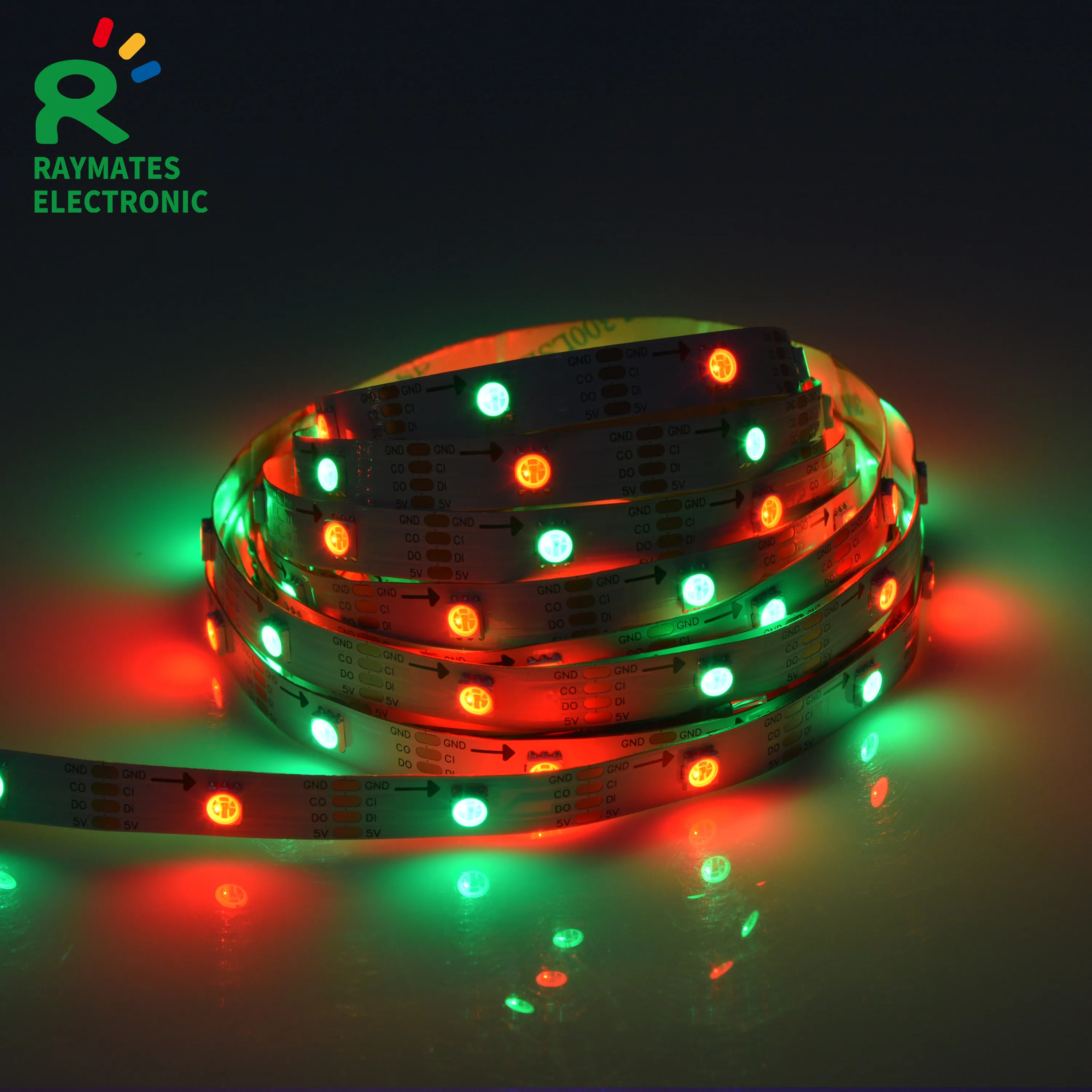 HD107S Magic RGB IC Addressable Led Strip Lights Tv Remote Controls Christmas Lighting Dimmer Led