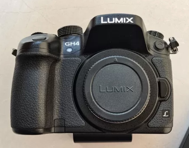 GH4 Mirrorless Camera Used Black 16MP 4K Video SD Card 2-3" Screen Lithium Battery Flip Touch Live MOS Photography Cheap