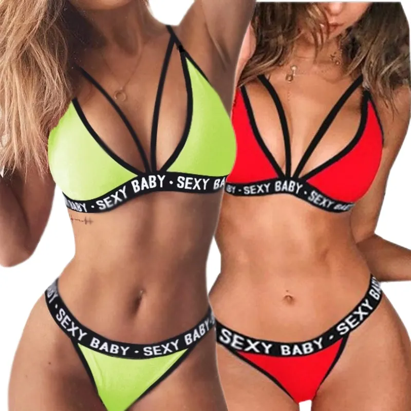 2022 Plus Size Bikini Set neues Design xxxx junges Mädchen heiß xxx sexy Bikini BH und Slip Set