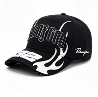 Gorras de Béisbol al por Mayor de Alta Calidad con Diseño de Jesús, de 5 Paneles, para Hombre y Mujer, con Visera Curva, de Gamuza, 100% Algodón, para las Cuatro Estaciones