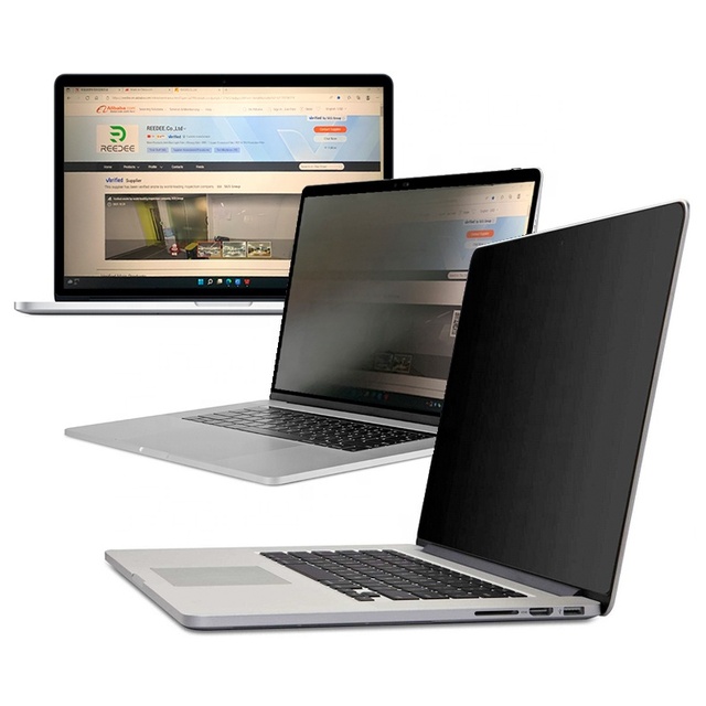 LKG Wholesale Custom Anti spy Laptop Privacy Filter Privacy PET Laptop Screen Protector Privacy Film for Laptop Computer