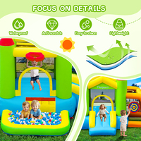 Château gonflable commercial FBSPORT, structure de saut gonflable personnalisée pour enfants, location pour fêtes en plein air