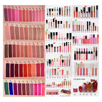 Créez Votre Propre Logo Rouge à Lèvres Liquide Marque Privée Multi Couleurs Rouge à Lèvres Liquide Mat