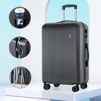 Nouveau design de chariot à bagages léger de haute qualité pour PC bagages de voyage ensemble de valises vente en gros