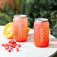 Bouteilles en plastique PET transparentes personnalisées en gros pour jus, boissons, sodas et emballages de confiture avec couvercles