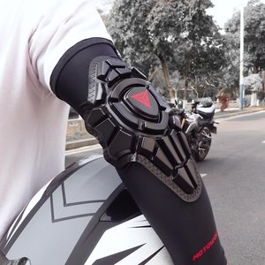 통기성 보호 슬리브 패드 오토바이 타기 무릎 및 팔꿈치 패드 보호대 Motocross 지원 패딩 - Product Image 2