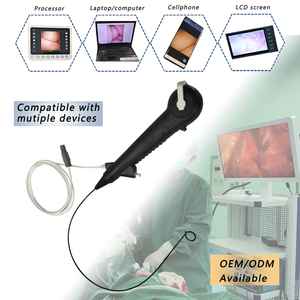 Top bán dùng một lần chuyên nghiệp tiết niệu ureterorenoscope thiết bị vật nuôi nội soi quang học linh hoạt ureteroscope - Product Image 3