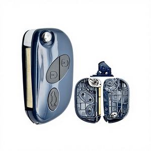 Carcasa de Llave de Coche con Control Remoto de 3 Botones para Maserati Gran Turismo Quattroporte, Llave de Repuesto con Hoja Sin Cortar, Carcasa Negra de ABS - Product Image 1