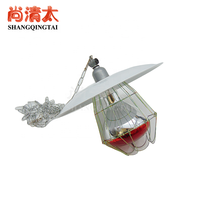Réchauffeur de couveuse pour poussins poussins plaque chauffante avec hauteur et angle réglables 175W couveuse de poulet chaude comme mère poule