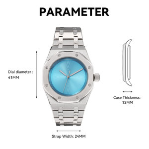 New <strong>Round</strong> Stainless Steel <strong>Watch</strong> Automatic Movement Mechanical Calendar <strong>Watch</strong> Solid Stainless Steel Strap With Rotatable Bezel - Product Image 6