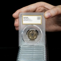Boîte de protection pour pièces de monnaie PR70DCAM, certifiée PCGS, pour pièces de monnaie en or fin Liberty, médailles, jetons, trophées