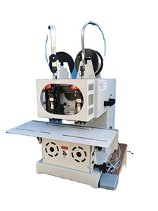 Machine à piqûrer à cheval double tête pour imprimerie, agrafeuse manuelle robuste pour livrets, équipement de reliure de papier - Product Image 1