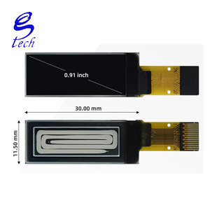 Bon prix Écran LCD OLED de 0,91 pouce SSD1306 Petit écran Module d'affichage 128x32 Monochrome IIC - Product Image 3