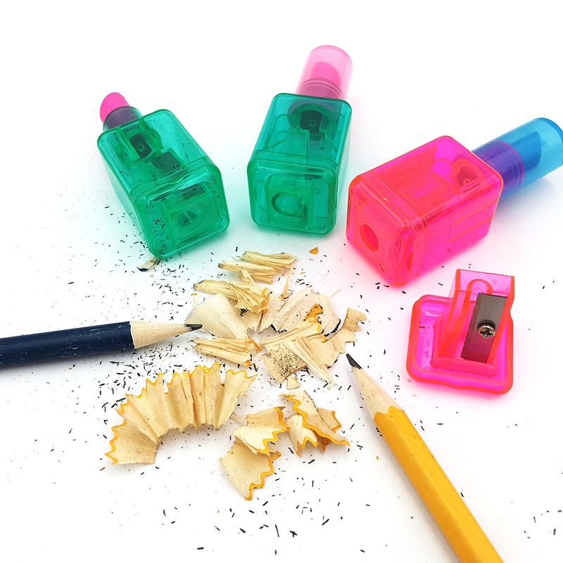 Милые канцелярские принадлежности, подарок, ластик для ногтей в форме точилки, ластик, принадлежности для школы, набор ластиков для карандашей